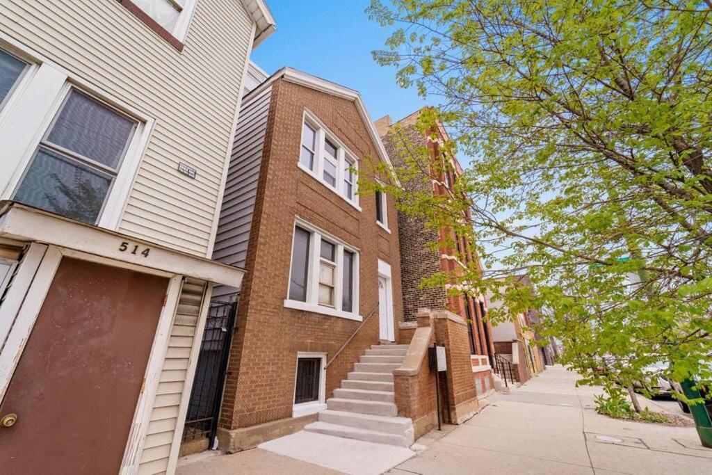 Cozy, Top-Floor 3Br Loft With Balcony In West Town Chicago Exterior foto